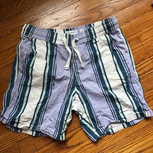 Denim & Flower Blue and Purple Athletic Shorts